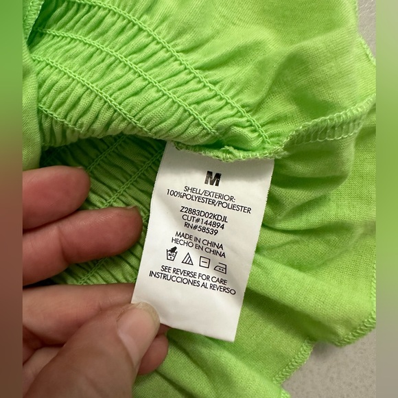 Speechless Girls' Button Front Smocked Top - Picture 6 of 6